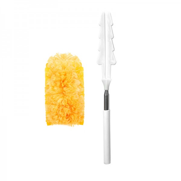 Hot selling chicken feather duster, electrostatic precipitator, disposable stretchable purple non-woven fabric cleaning tool, cross-border