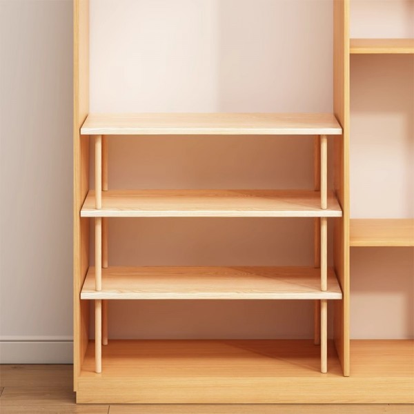 Wardrobe Layered Partition Cabinets Layered Shelves Storage Shelves Cabinets Wooden Shelves Storage Shelves Artifacts Cabinets Layered Panels