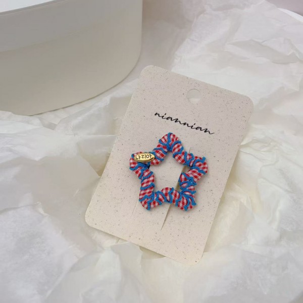 Niannian NianNianjia's new lace flower children's BB hair clip, sweet and cute, colorful Korean version, Korean style ins