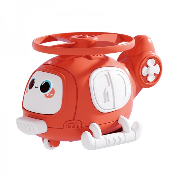 Shooting bamboo dragonfly airplane toy inertia rebound car boy collision frisbee car helicopter stall toy wholesale