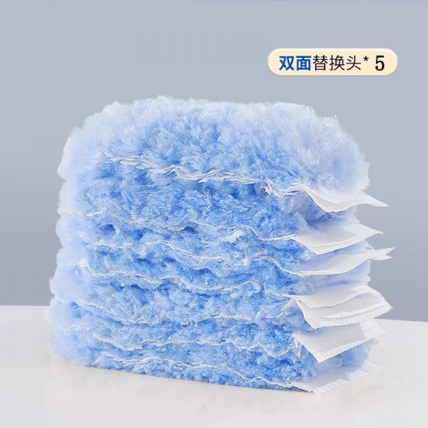 Hot selling chicken feather duster, electrostatic precipitator, disposable stretchable purple non-woven fabric cleaning tool, cross-border