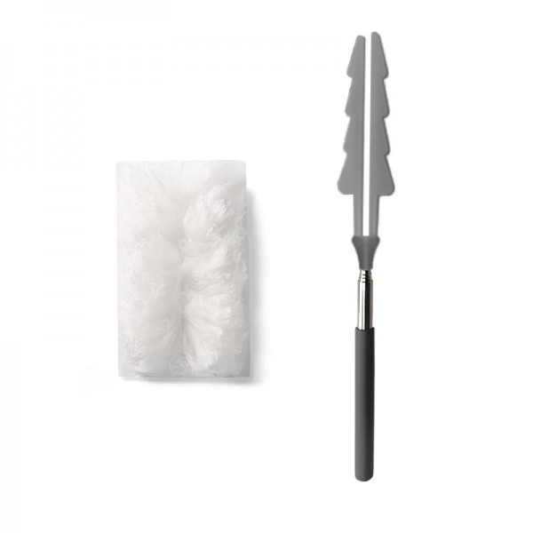 Hot selling chicken feather duster, electrostatic precipitator, disposable stretchable purple non-woven fabric cleaning tool, cross-border