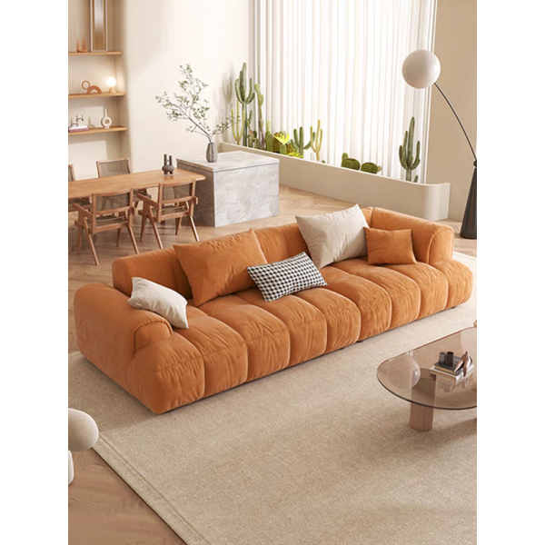 Modern Nordic Velvet Sectional Sofa Set Designer Moduler for Hotel and Home Living Room Furniture