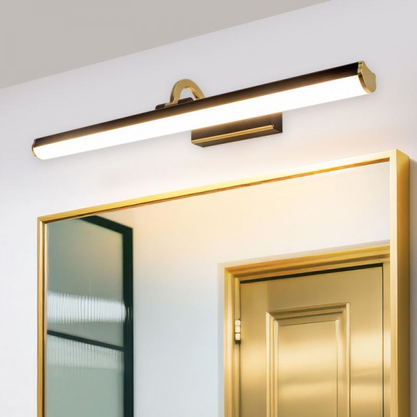 Modern LED Indoor Black Wall Lamps for Living Room 8W Wall Mounted Picture Lights Over Art IP44 Bathroom Vanity light for Hotel