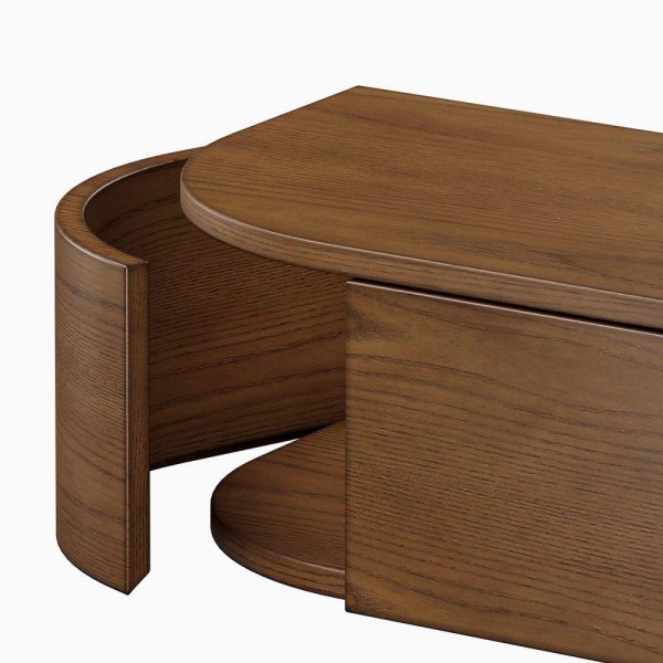 Modern Luxury Floating TV Stand Wood Living Room Furniture Wall Mounted TV Cabinet with Hidden Storage