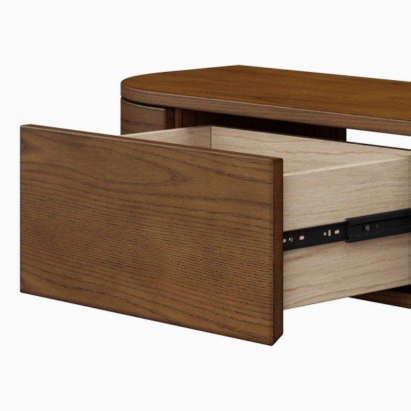 Modern Luxury Floating TV Stand Wood Living Room Furniture Wall Mounted TV Cabinet with Hidden Storage