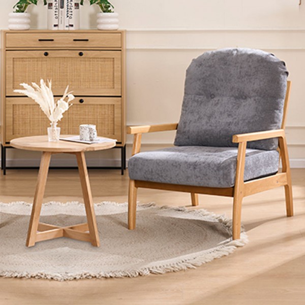 Hot Custom Factory Selling Modern Simplicity Home Furniture Solid Wood Frame Handmade Sponge Cushion Leisure Living Room Sofa