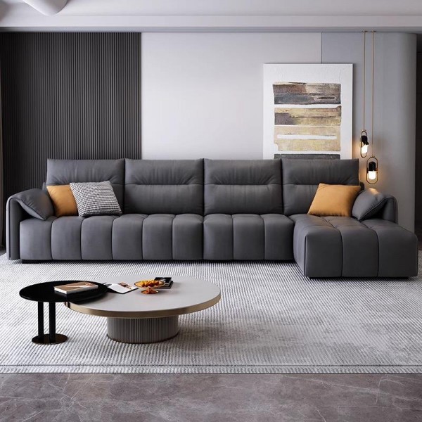 Top Fabric L Shaped Modern Couch Sofas for Living Room,Luxury Corner Sectional Sofa Set Furniture Living Room Sofas Modernos