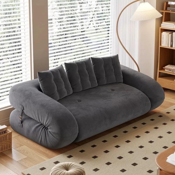 Modern Luxury Living Room Bed Sofa Sectional Set Furniture l Shape 2 3 Seater Corduroy Compression Al Vacio Modular Lazy Designs
