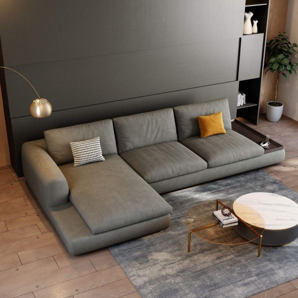 Italian Villa Luxury Sofa Set Couches Living Room Corner Sofa for House Corner Sofa Modern