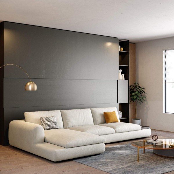 Italian Villa Luxury Sofa Set Couches Living Room Corner Sofa for House Corner Sofa Modern