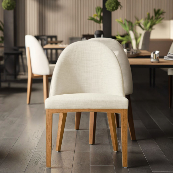American-Style Minimalist Solid Wood Dining Chair Light Luxury Home Furniture Modern for Study Hotel Guesthouse Dining Room