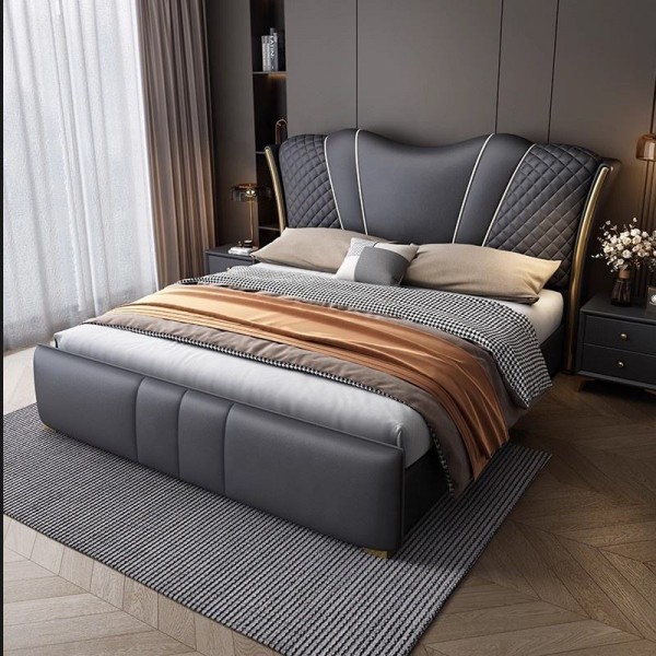 Bedroom Furniture Set modern designer style Luxury King Size Bed Modern