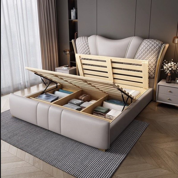 Bedroom Furniture Set modern designer style Luxury King Size Bed Modern