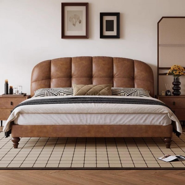 Classic King Size Bedroom Set European Style Hot Sell Royal Luxury Bedroom Furniture Up-holstered Beds with High Quality on Sale