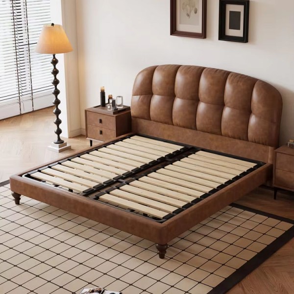 Classic King Size Bedroom Set European Style Hot Sell Royal Luxury Bedroom Furniture Up-holstered Beds with High Quality on Sale