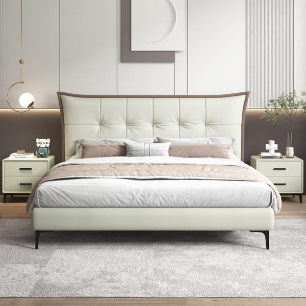Hot Sale Classic American Solid Wood Bedroom Set Furniture High-End Luxury Furniture Home Furniture King Bed