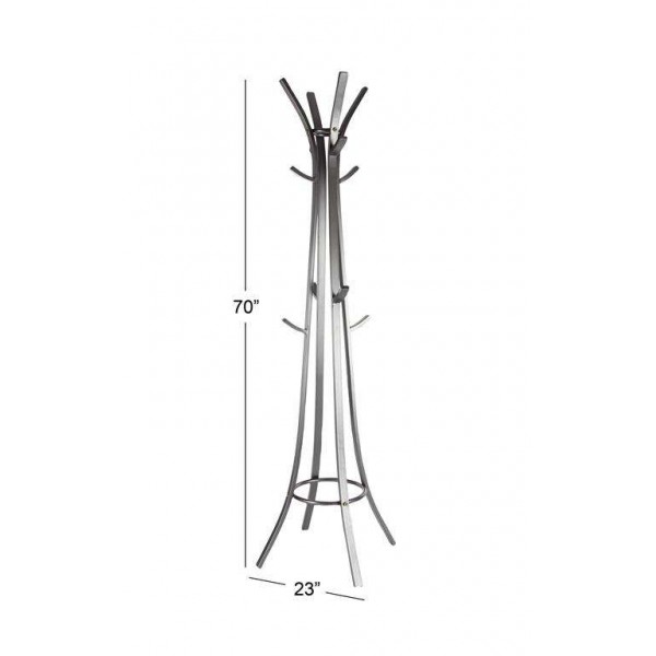 Metal jacket hanger clothes/hat hanger floor/corner side use hanger household goods