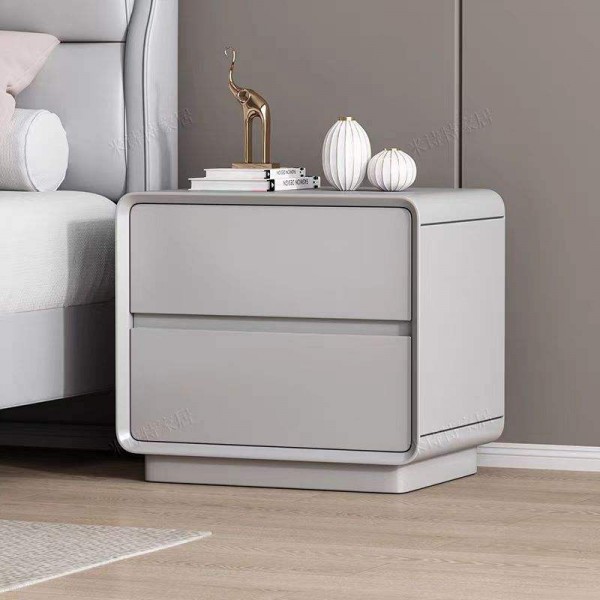 Luxury Cream Nightstand Contemporary Modern Sideboard for Bedroom for Home or Hotel for Living and Dining Rooms