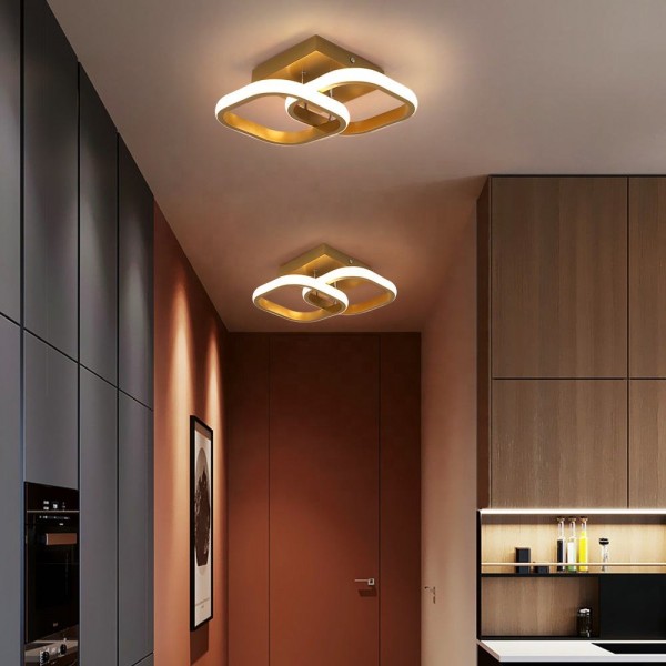 Surface Mounted 22W Plafonnier Led Ceil Light for Home Ceiling Hallway Illumination