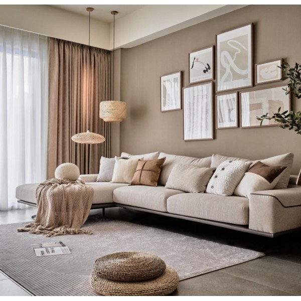 Good Price Modern Couch Home Decor Furniture Design Sofa Combination Fabric Corner Sofas Living Room Sets Furniture Luxury