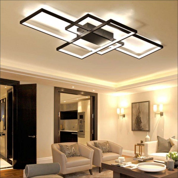 New Smart Home Lights Simple Modern CCT Adjustable LED Ceiling Light for Home Living Room