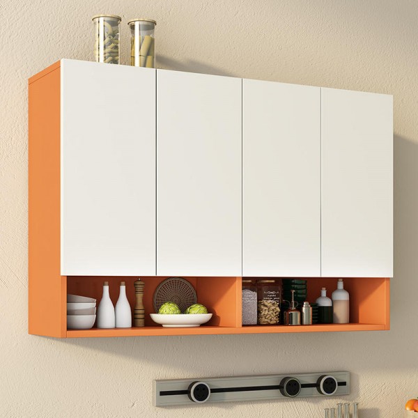 Factory Direct Sales of Kitchen Wall Cabinets and Large-space Bathroom Storage Cabinets