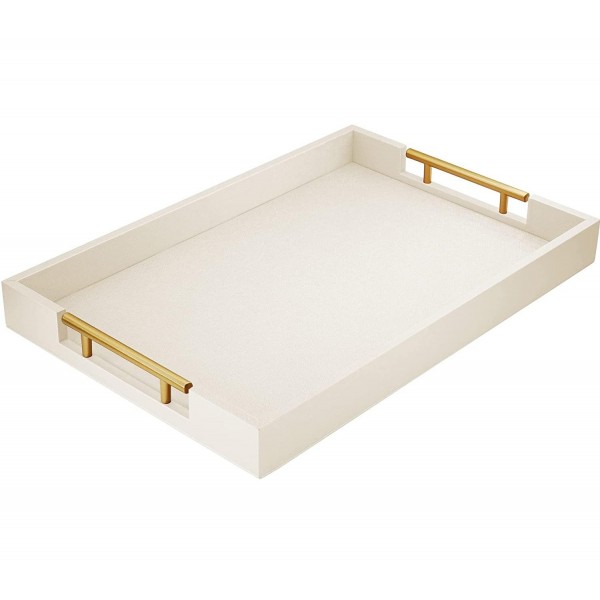 High Quality Eco-Friendly Melamine Plastic Acrylic Tray Square Serving Tray Kitchen Handicrafts Decorative Home Use Food Serving