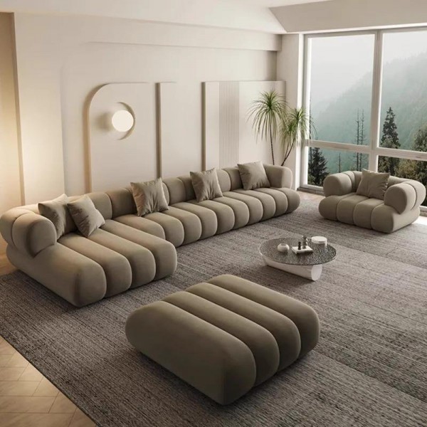 Couches Luxury Living Room Sofa Bed Furniture Home Lounge Sectional Sofa Set Luxury Recliner Sofa Italian Solid Wood