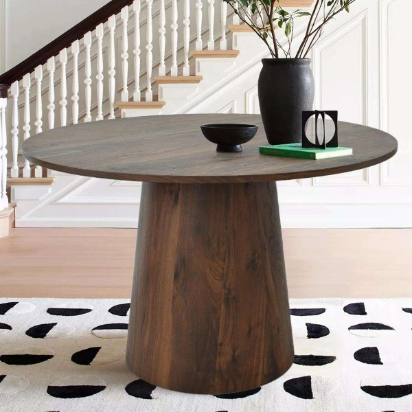 Round Dining Room Table Space Saving 6 Seater Design Wood Italian Dining Table Extendable