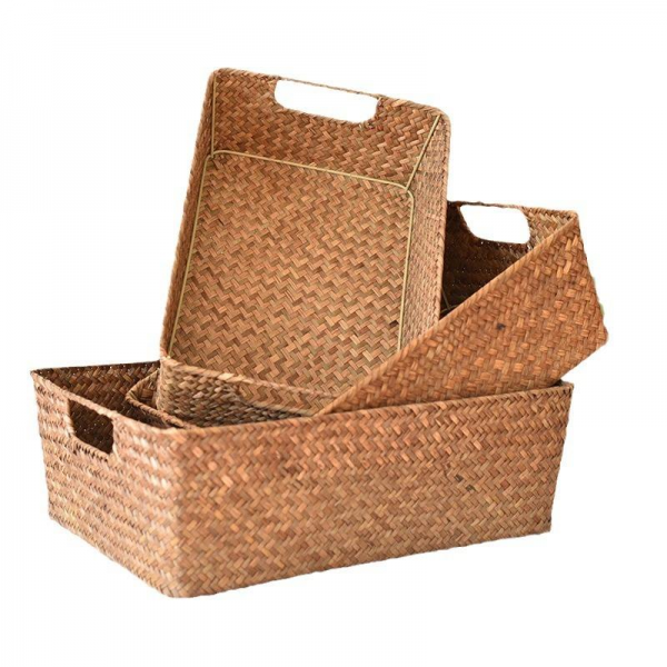 Stylishly Designed Rectangular Desktop Storage Basket for Clothing Snacks Toys-for Home Furnishings and Gifts