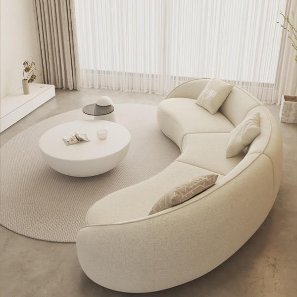 Hot Selling Luxury Couch Contemporary Sofa Set Furniture Modern Living Room Curved Sofa Set
