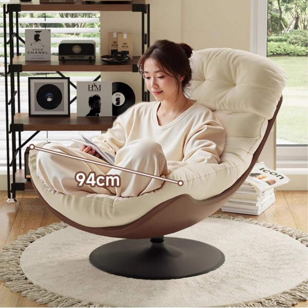 Swivel Chair Luxury Wing Nordic Furniture Modern Hotel Office Armchair Leather Home Velvet Living Room Accent Lounge Sofa Chairs