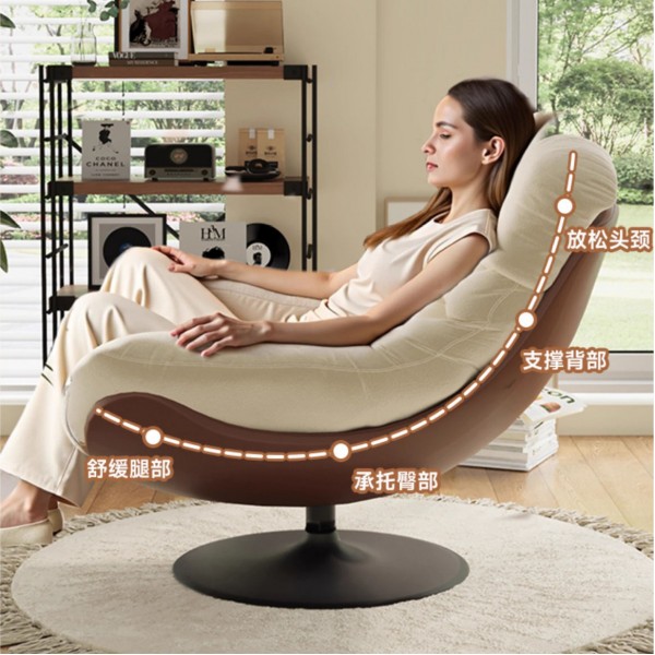 Swivel Chair Luxury Wing Nordic Furniture Modern Hotel Office Armchair Leather Home Velvet Living Room Accent Lounge Sofa Chairs