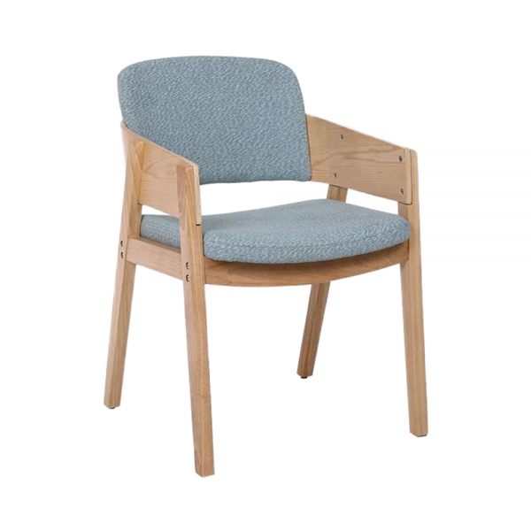 Nordic Solid Wood Light Luxury Dining Chair Modern Simple Design for Reception Negotiation Lounge for Restaurant Backed Chair