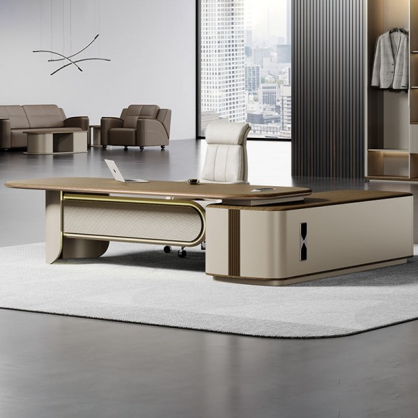 Modern L Shape Office Executive Table Solutions Table Set Executive Office Desk Luxury Office Furniture