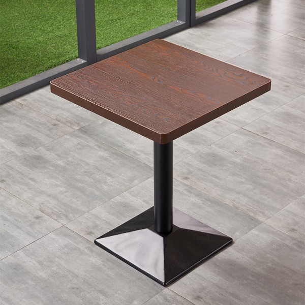 Retro Industrial Restaurant Coffee Furniture Wooden Dining Table Chair