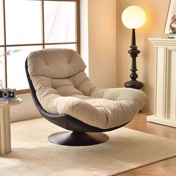 Rocking Chairs Swivel Velvet Metal Luxury Nordic Modern Set Fabric Waiting Accent Lounge Furniture Home Living Room Sofa Chair