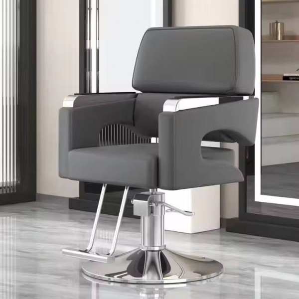 New Salon Chair Reclining Barber Chair Hairdressing Styling Chair Adjustable Barbershop Furniture