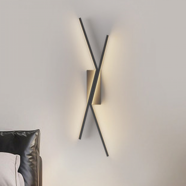 Modern minimalist LED corridor hallway foyer lights, new Nordic staircase balcony bedroom bedside background wall lights
