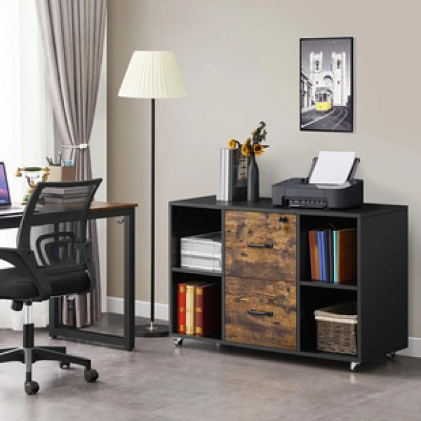 Cross border direct sales office printer cabinet, tea water cabinet, low cabinet, file cabinet, office cabinet, side cabinet, mobile cabinet, trendy