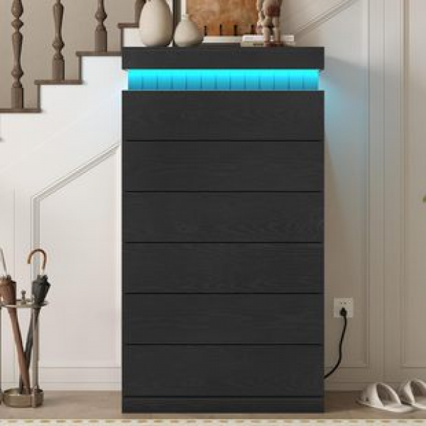 Amazon European and American Foreign Trade Bedroom Simple Cabinet Black Bucket Cabinet Cross border Hot selling Bucket Cabinet Panel Assembly Furniture
