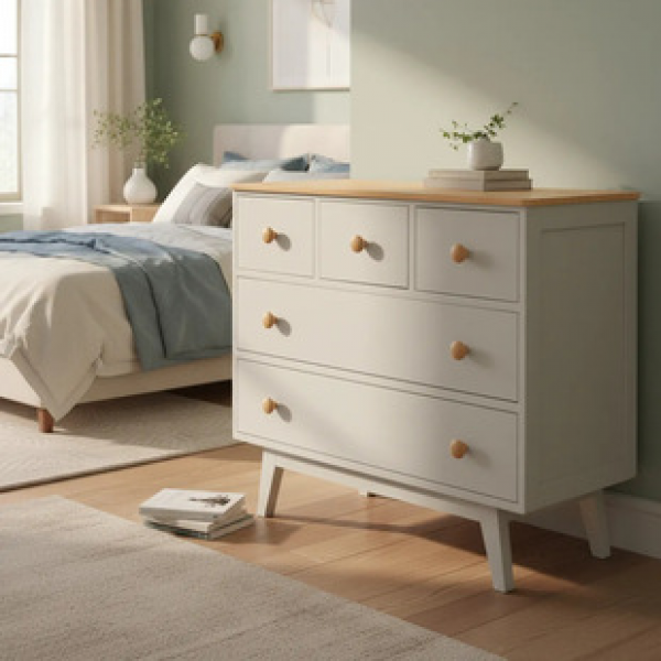 Nordic chest storage cabinet, solid wood leg cabinet, storage cabinet, bedroom cabinet, living room cabinet, wall mounted combination drawer cabinet, trendy