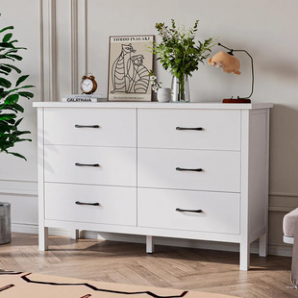 Solid wood five drawer cabinet, simple and modern, bedroom drawer cabinet, living room wall storage cabinet, light luxury household multifunctional cabinet