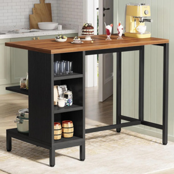 Cross border direct sales bar counter table, home living room small bar counter, kitchen partition cabinet, balcony by window table, dining table, bar table, trendy