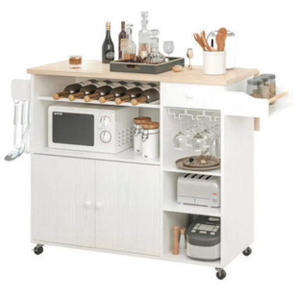 Kitchen shelves, household shelves, cabinets, multifunctional storage, stove racks, multi-layer microwave ovens, storage cabinets, vegetable racks