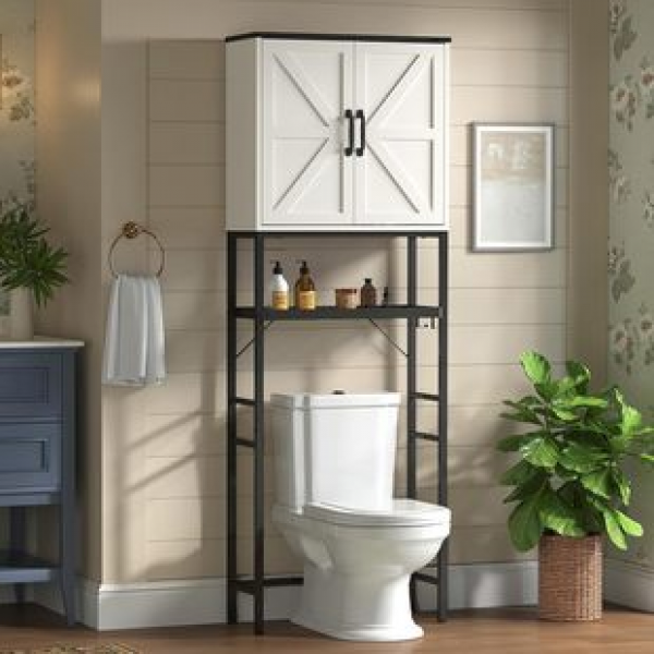 Amazon foreign trade hot selling iron floor standing storage cabinet with double door storage cabinet, panel bathroom narrow storage cabinet