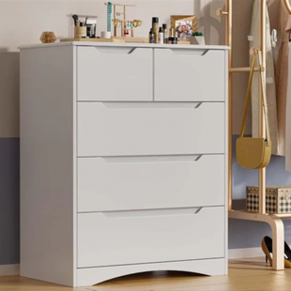 Solid wood storage cabinet, bucket cabinet, household bedroom, multi-layer storage cabinet, living room against the wall, five bucket cabinet, modern and simple drawer cabinet