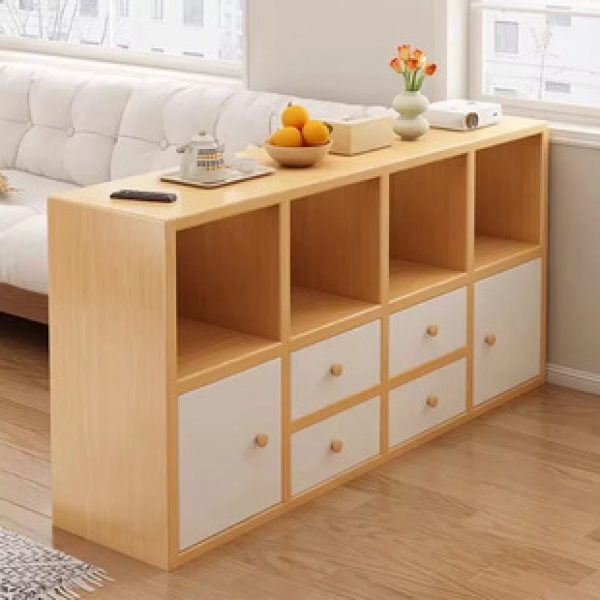 Storage cabinet, drawer cabinet, household bedroom, bedside, floor standing grid storage cabinet, simple wall mounted children's bookshelf storage cabinet