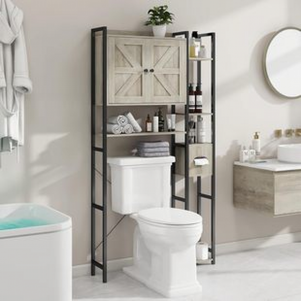 Cross border floor standing storage cabinet with double door storage cabinet, Amazon foreign trade hot selling plate bathroom narrow storage cabinet trend
